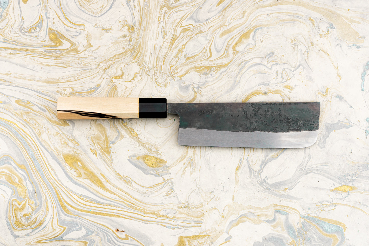 Isamitsu Hamono Shiroichi Kurouchi Nakiri 165mm from Isamitsu