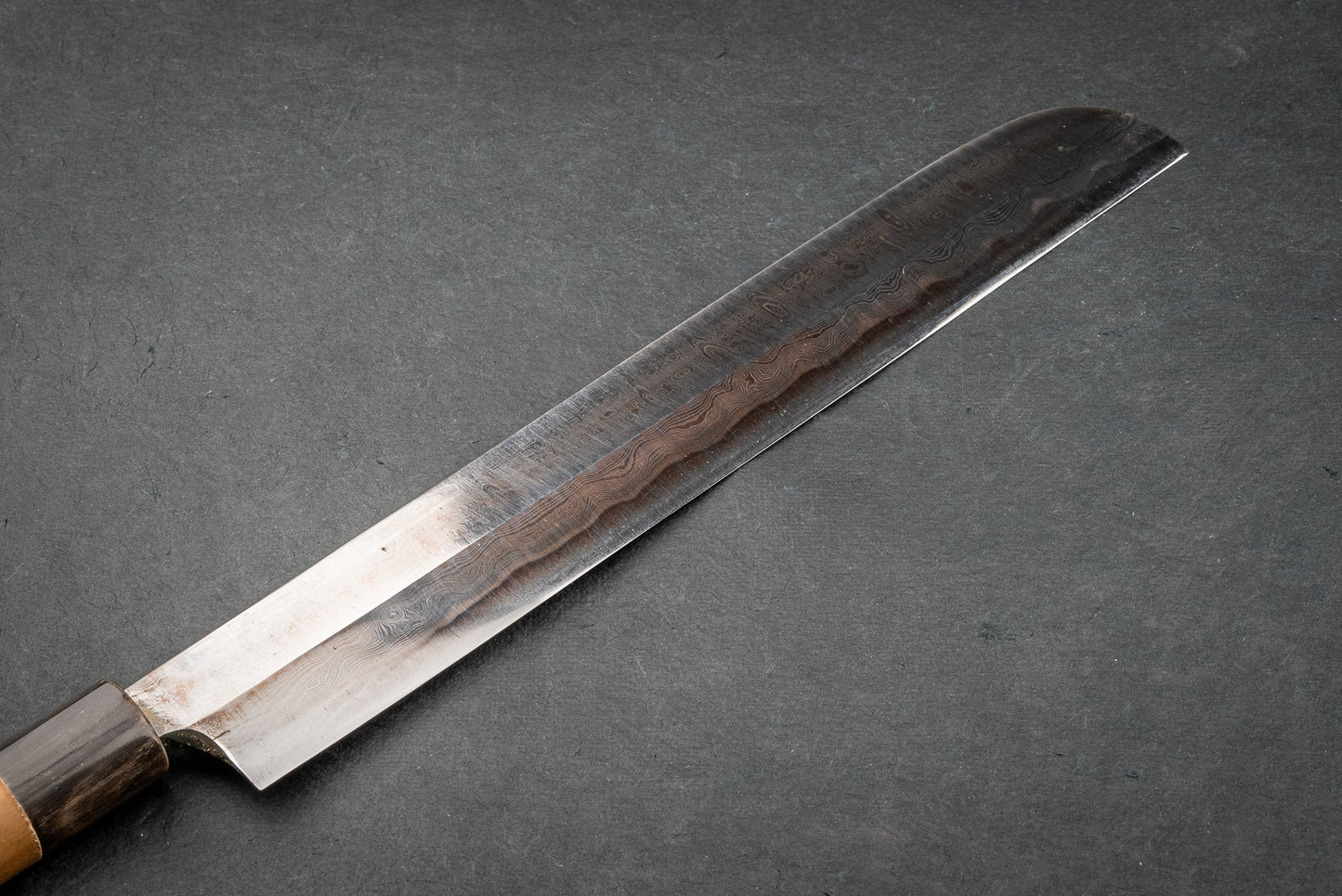 Ken Kageura Aogami Damascus Single Bevel Kataba Bocho 325mm from Ken Kageura
