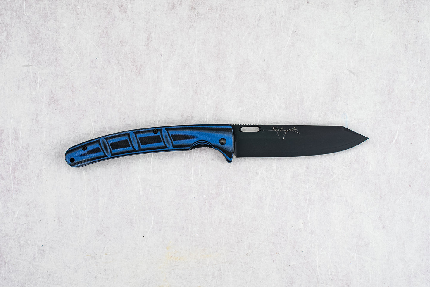 Yu Kurosaki SG2 Black Leopard Folding Knife 110mm from Yu Kurosaki