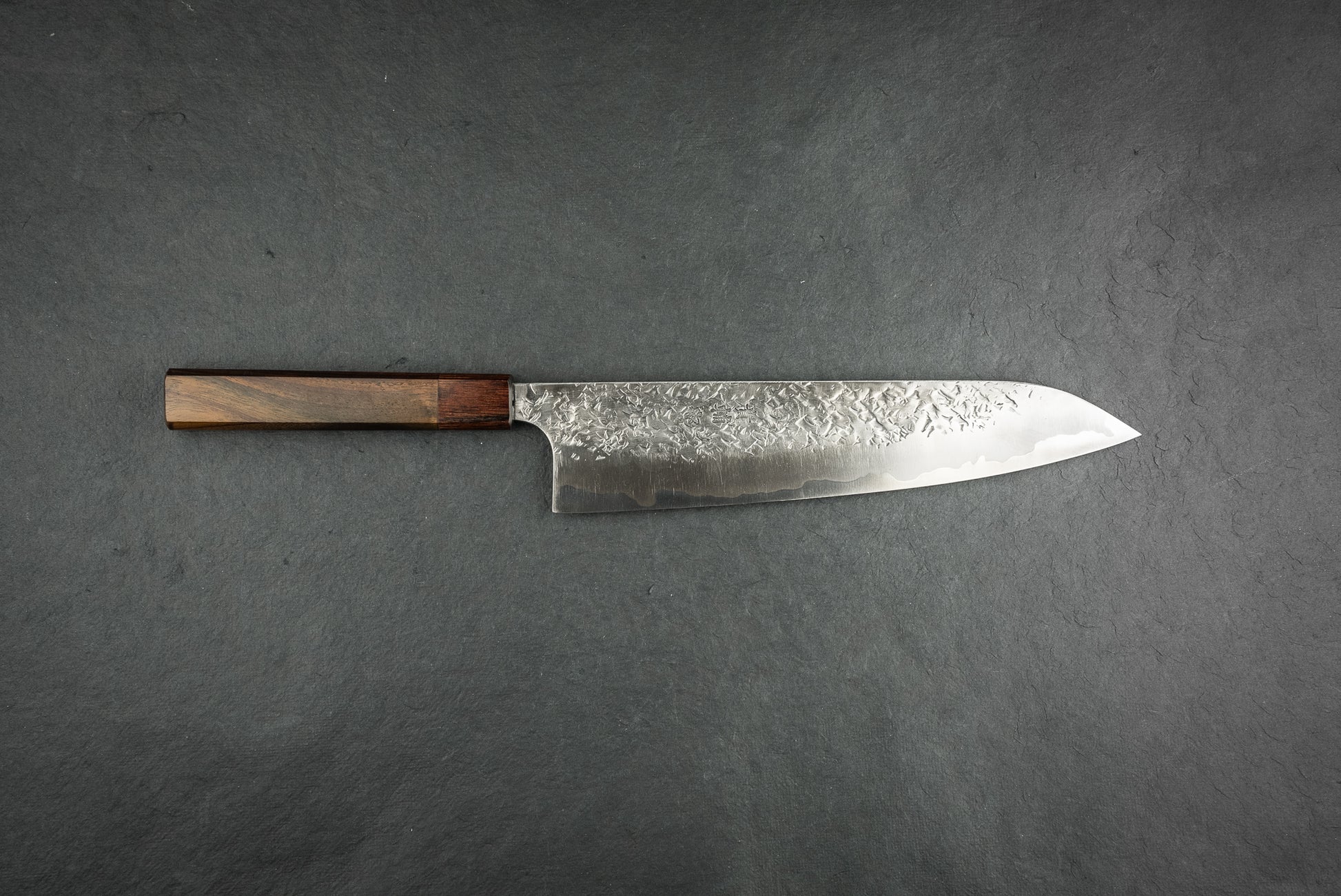 Kisuke Manaka ATS-34 Tsuchime Gyuto 240mm from Manaka Hamono