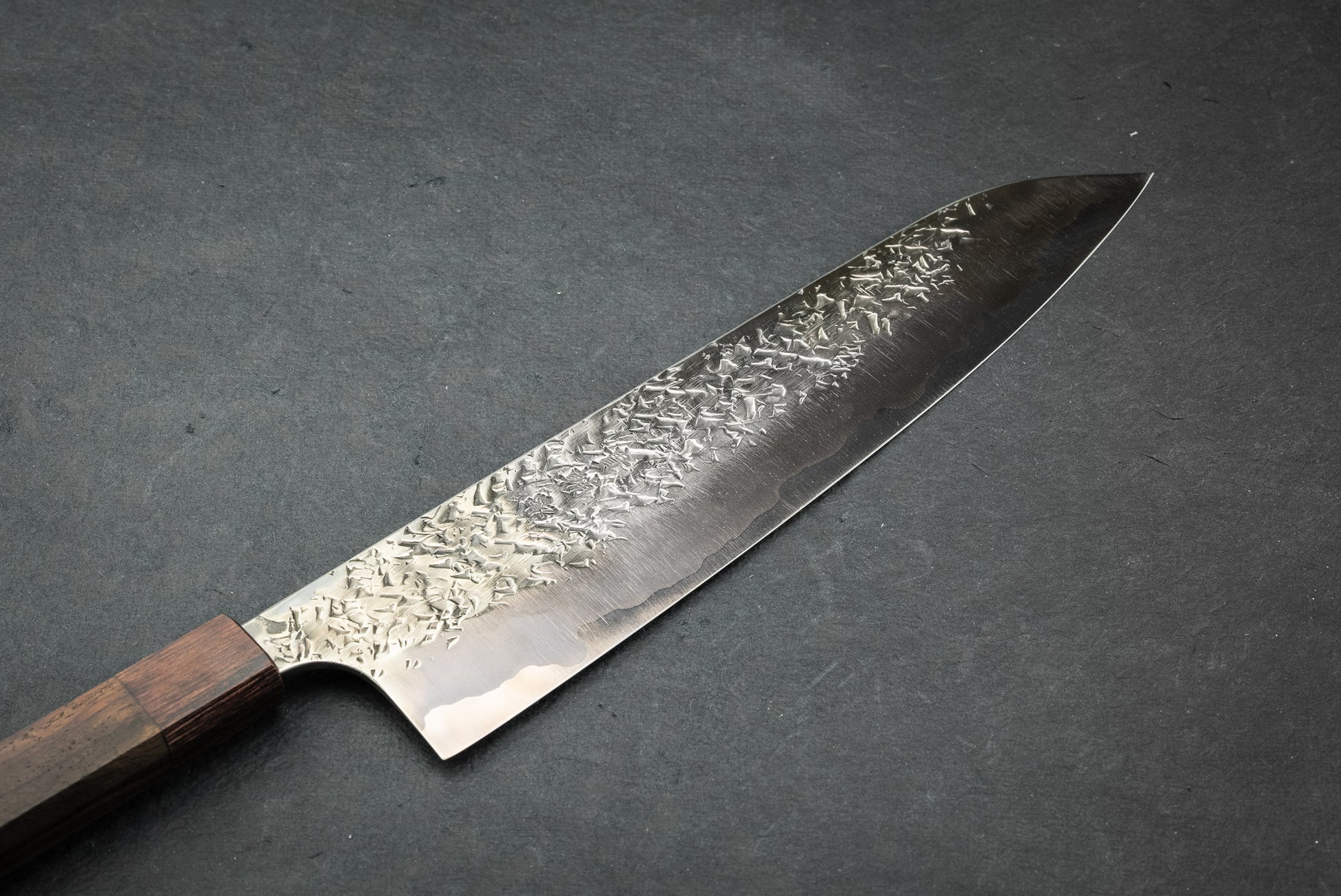Kisuke Manaka ATS-34 Tsuchime Gyuto 240mm from Manaka Hamono