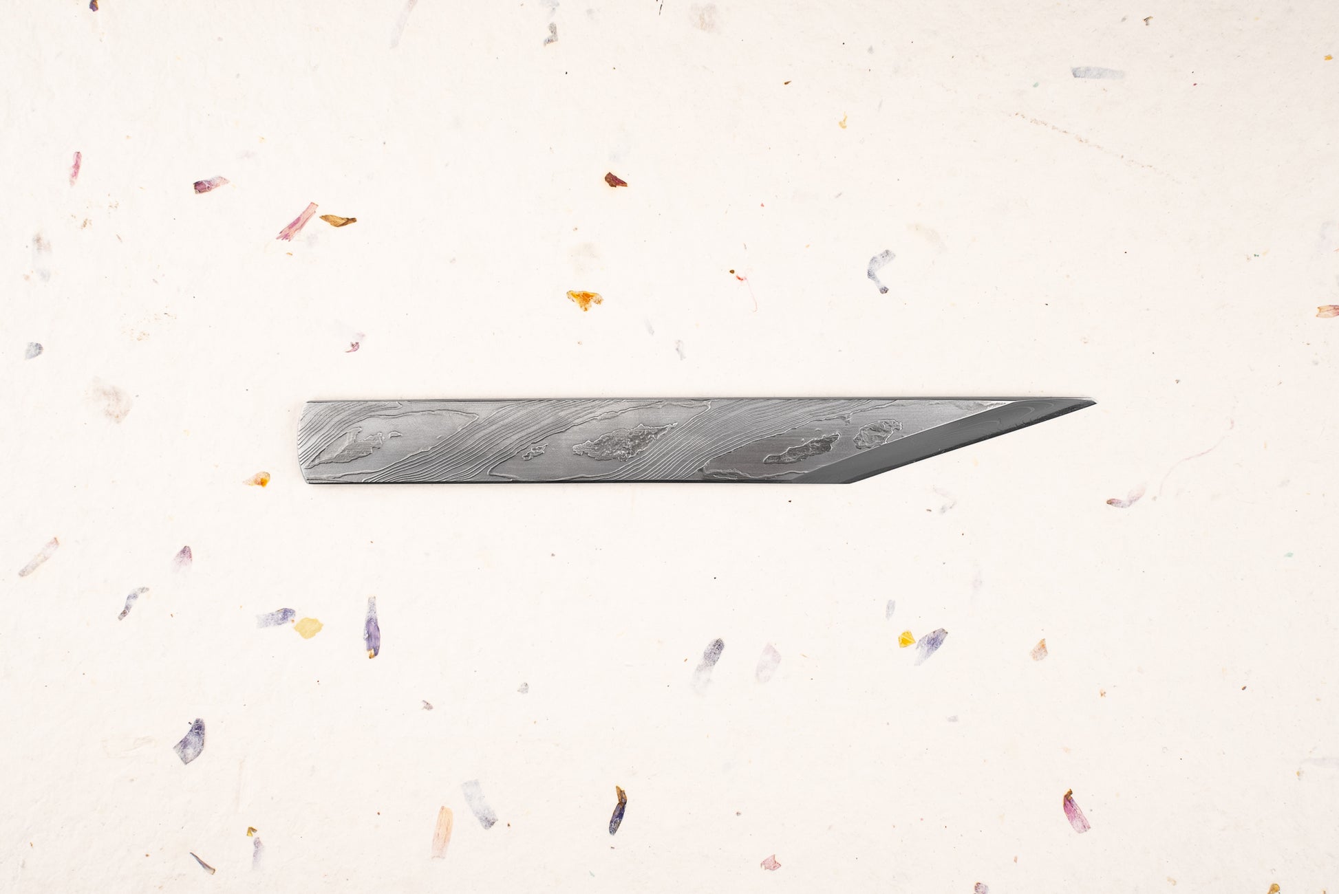 Masuda Torsioned Damascus Kiridashi from Masuda Kiridashi
