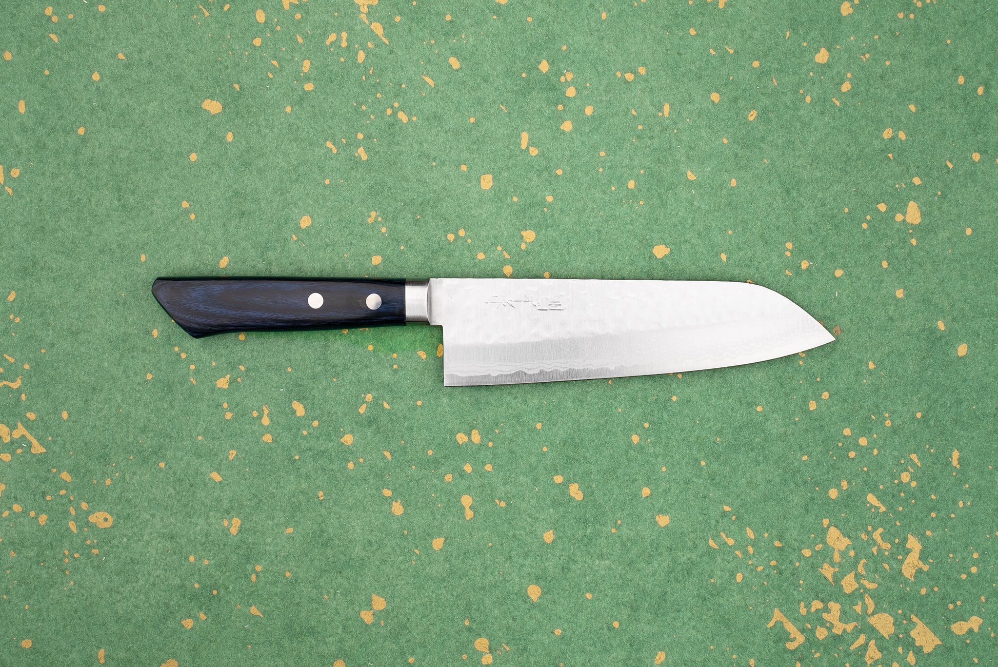 Masutani Kokuryu VG10 Tsuchime Damascus Santoku 165mm from Masutani