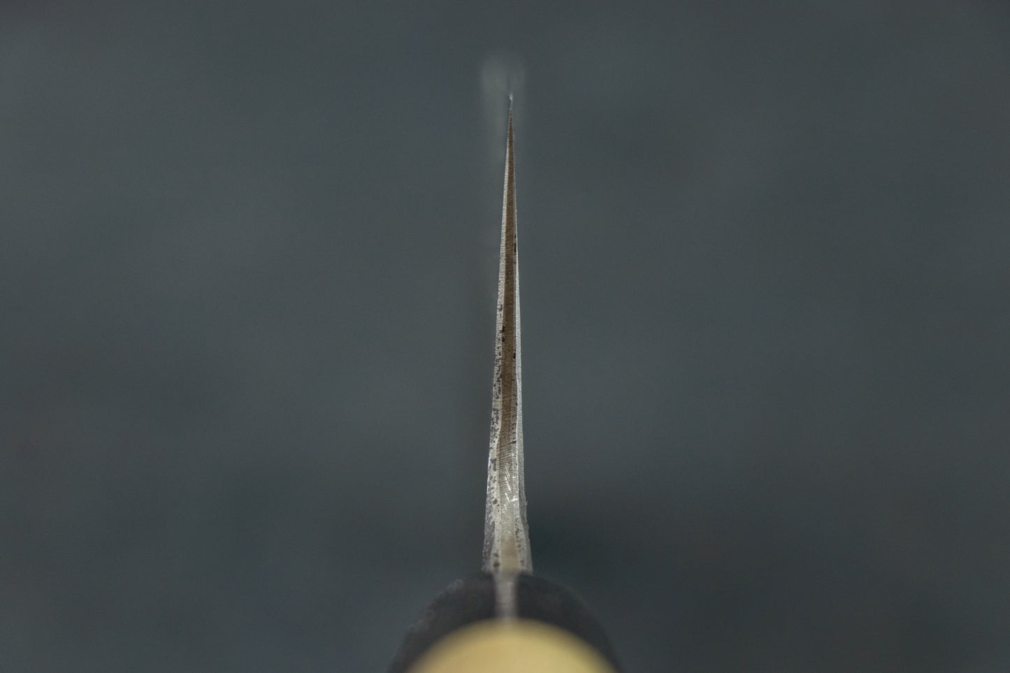 Mazaki Shirogami Nashiji Kurouchi Nakiri 165mm from Naoki Mazaki