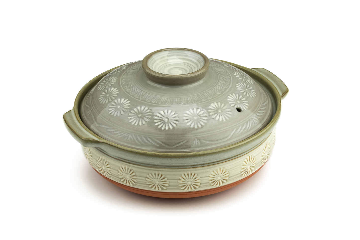 Mishima Donabe Japanese Clay Pot from Suzuki