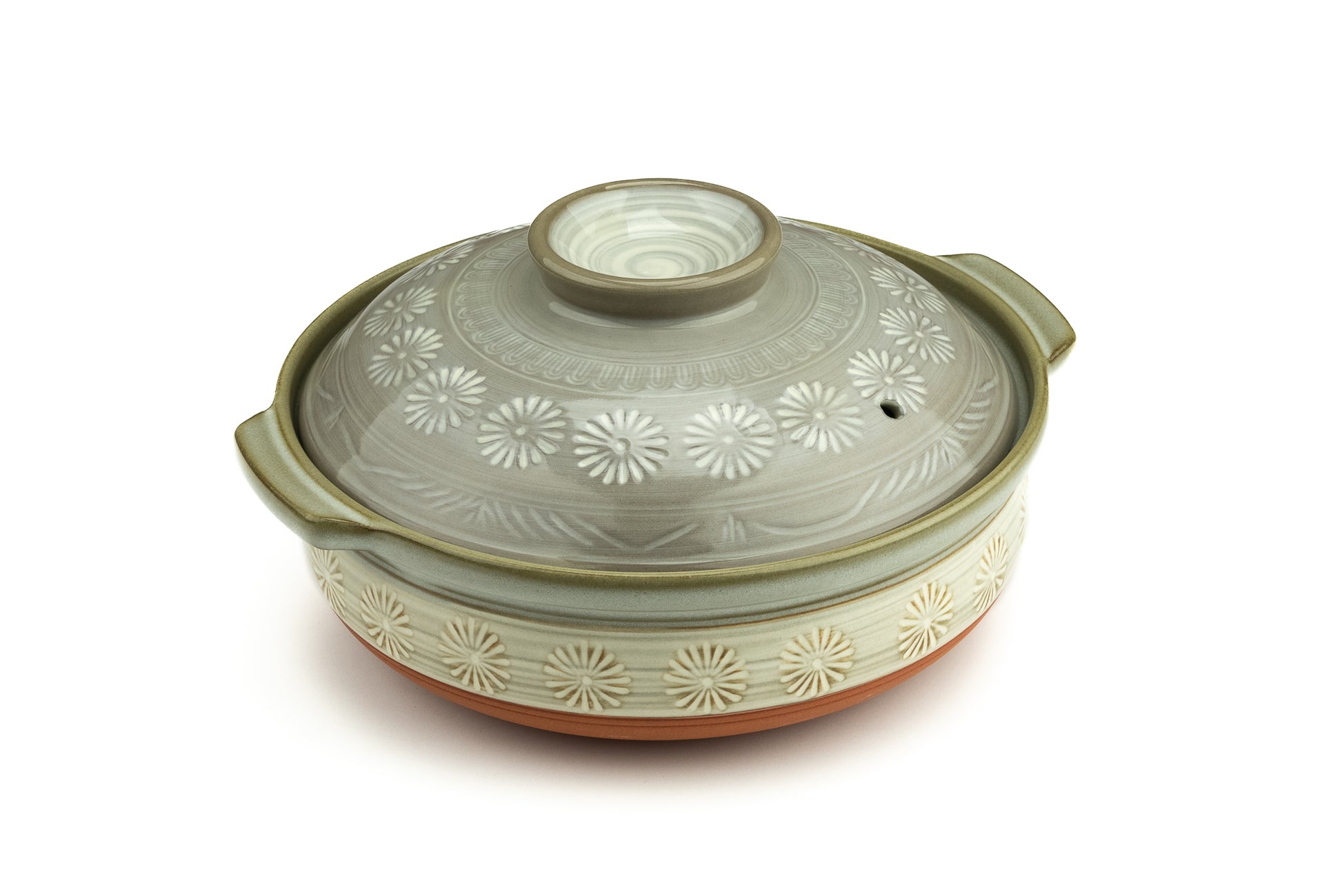 Mishima Donabe Japanese Clay Pot from Suzuki