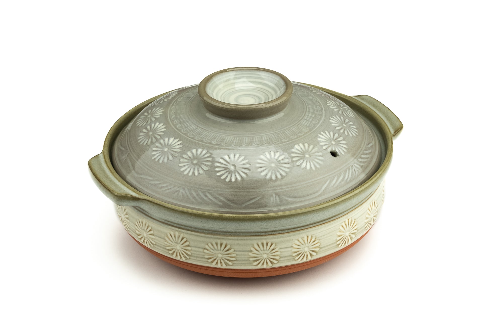 Mishima Donabe Japanese Clay Pot from Suzuki