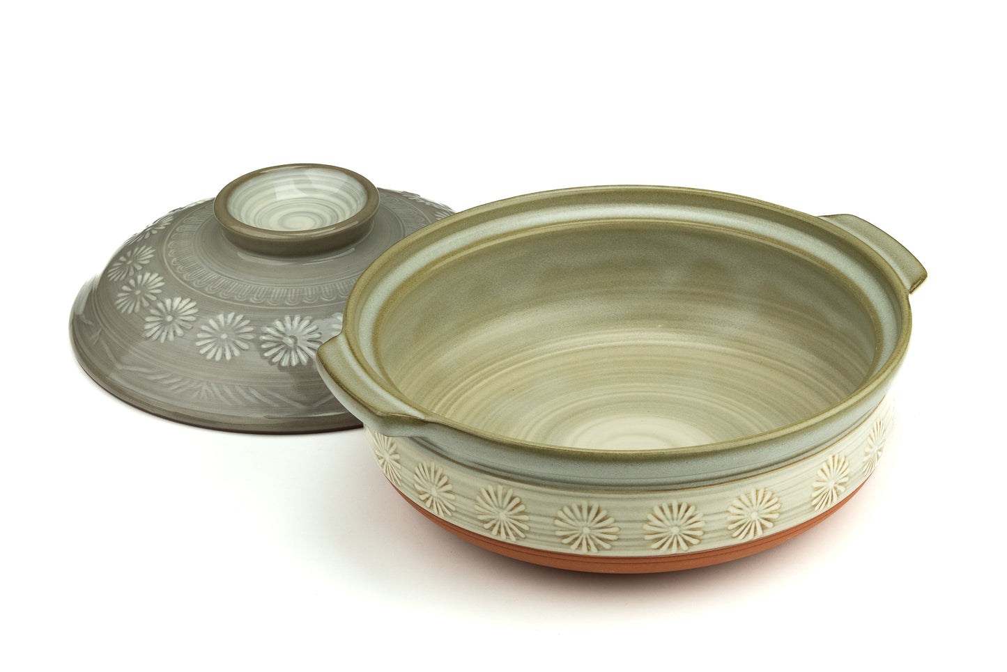 Mishima Donabe Japanese Clay Pot from Suzuki