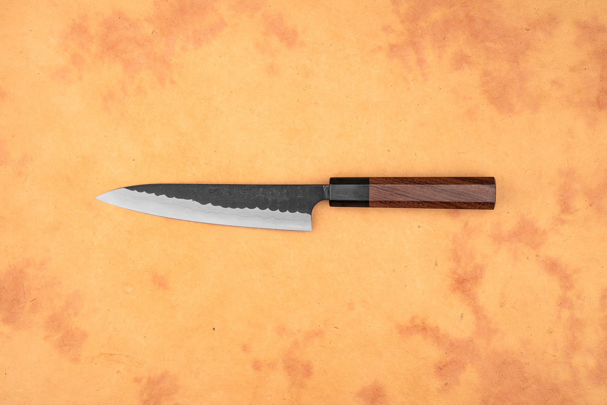 Nao Yamamoto AS Kurouchi Tsuchime Damascus Petty 150mm from Nao Yamamoto