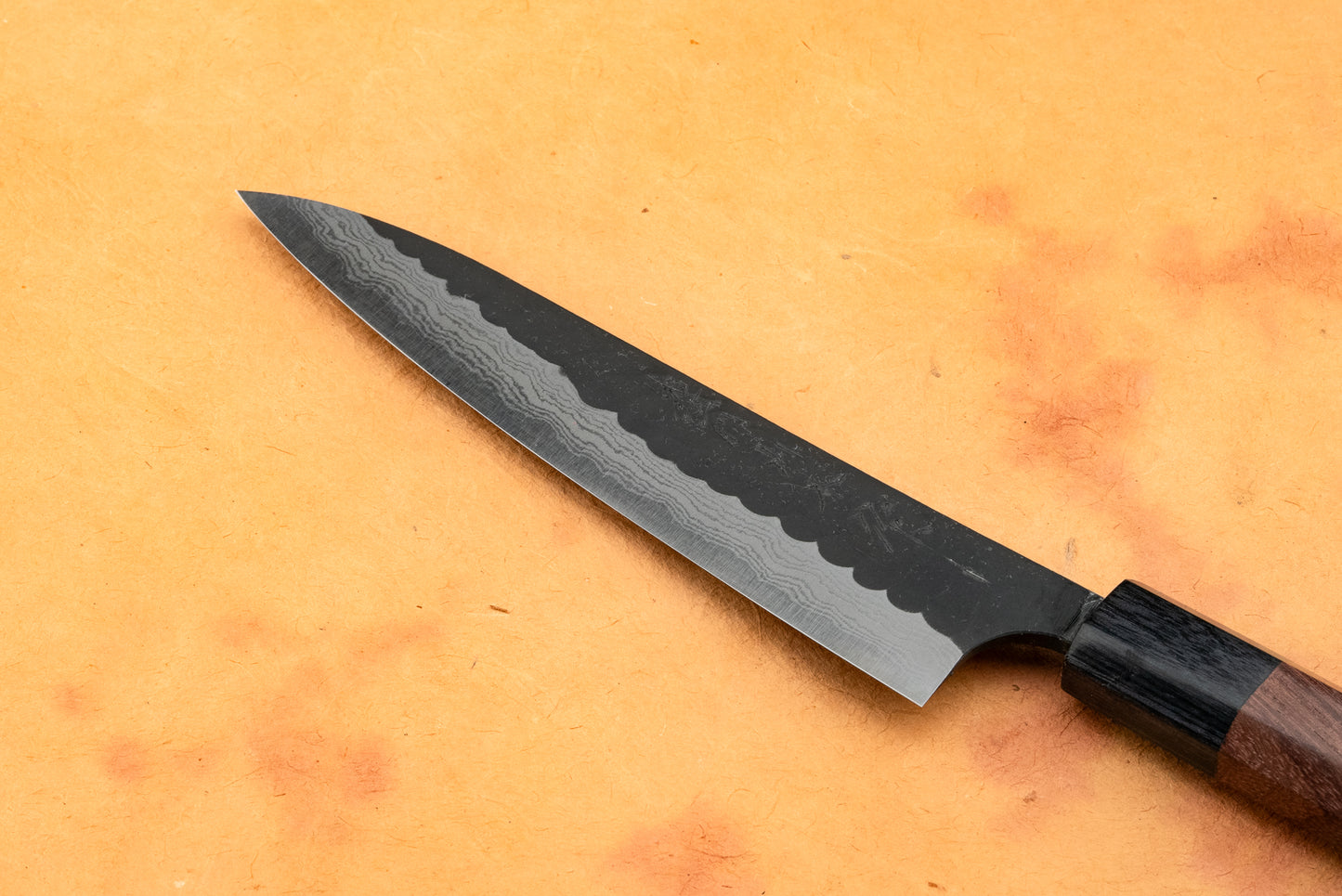 Nao Yamamoto AS Kurouchi Tsuchime Damascus Petty 150mm from Nao Yamamoto