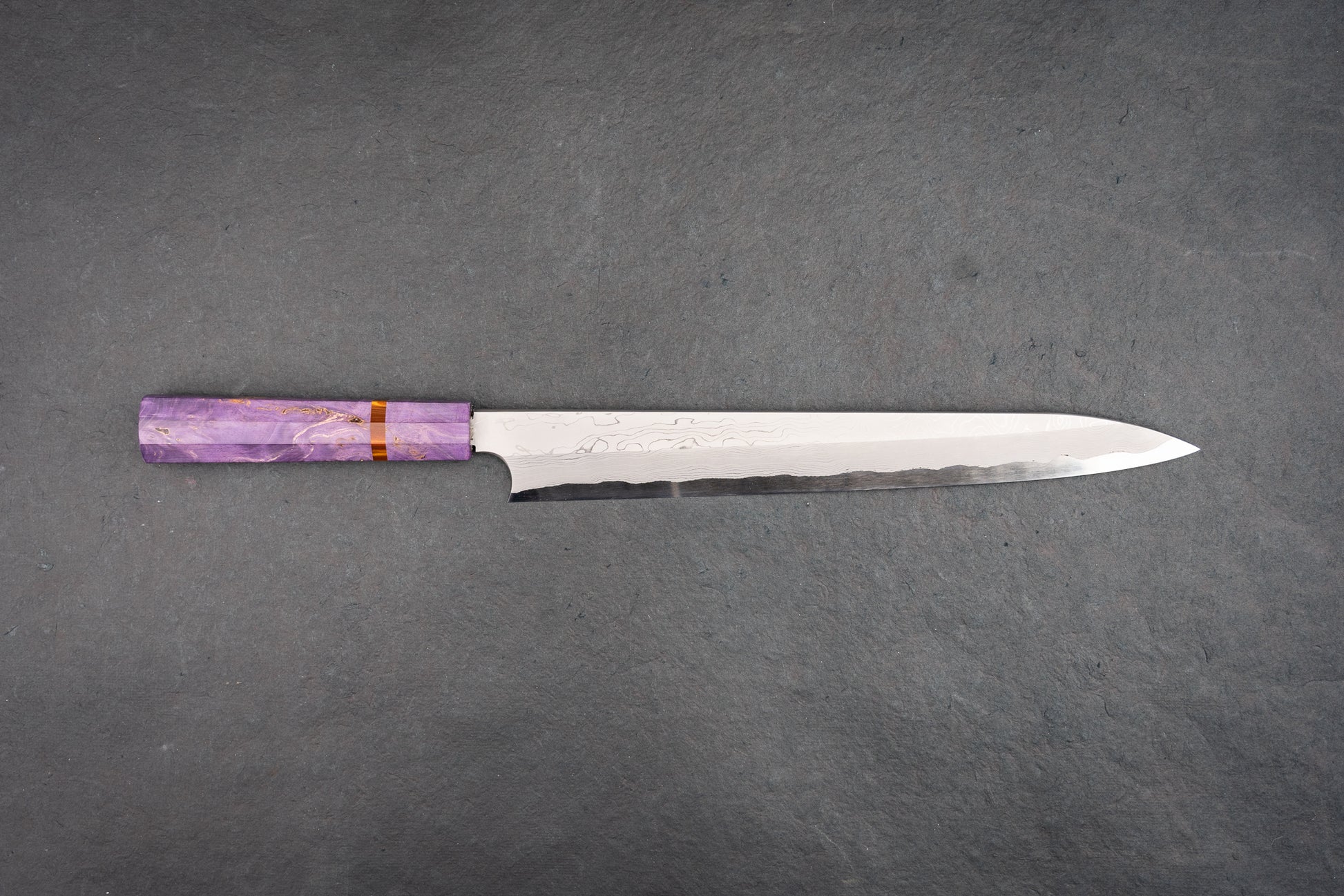 Nigara Aogami Damascus Yanagiba 300mm from Nigara Hamono