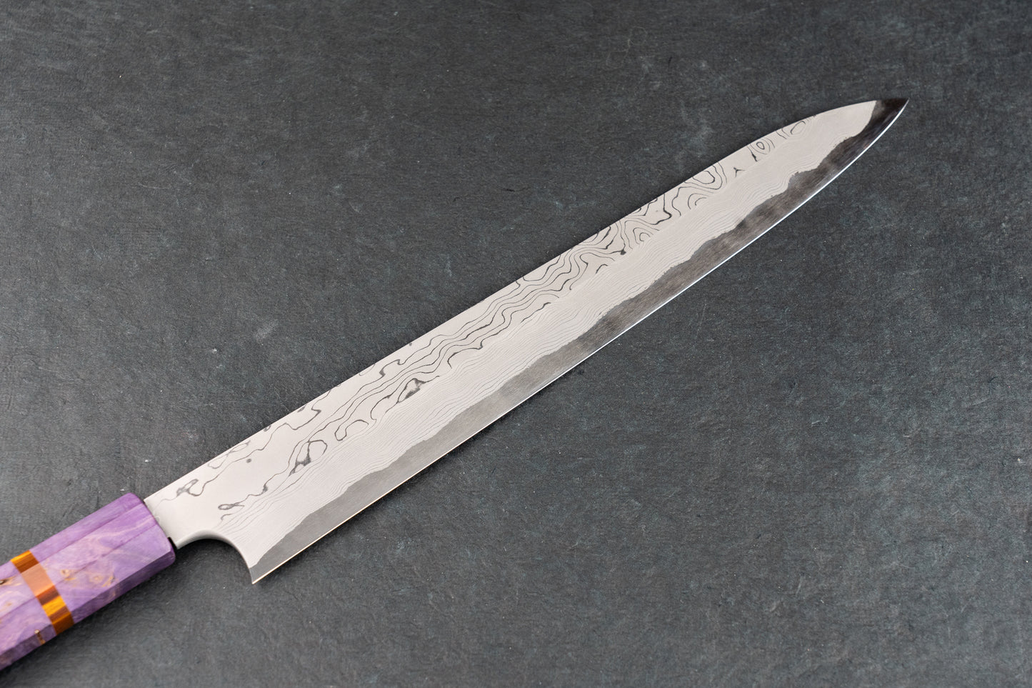 Nigara Aogami Damascus Yanagiba 300mm from Nigara Hamono