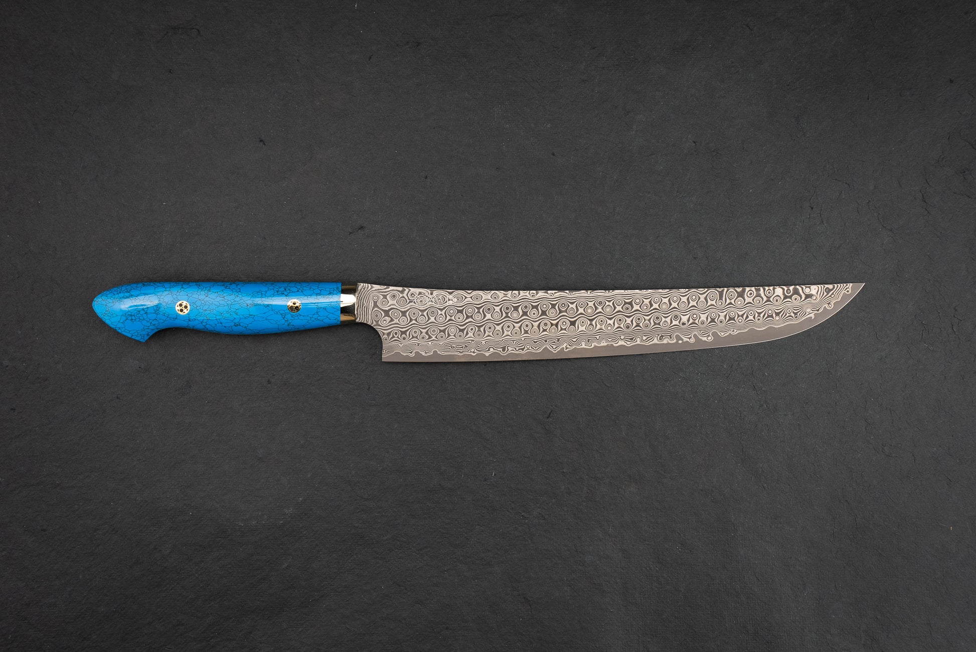 Nigara SG2 Damascus Western Sakimaru Sujihiki 270mm from Nigara Hamono