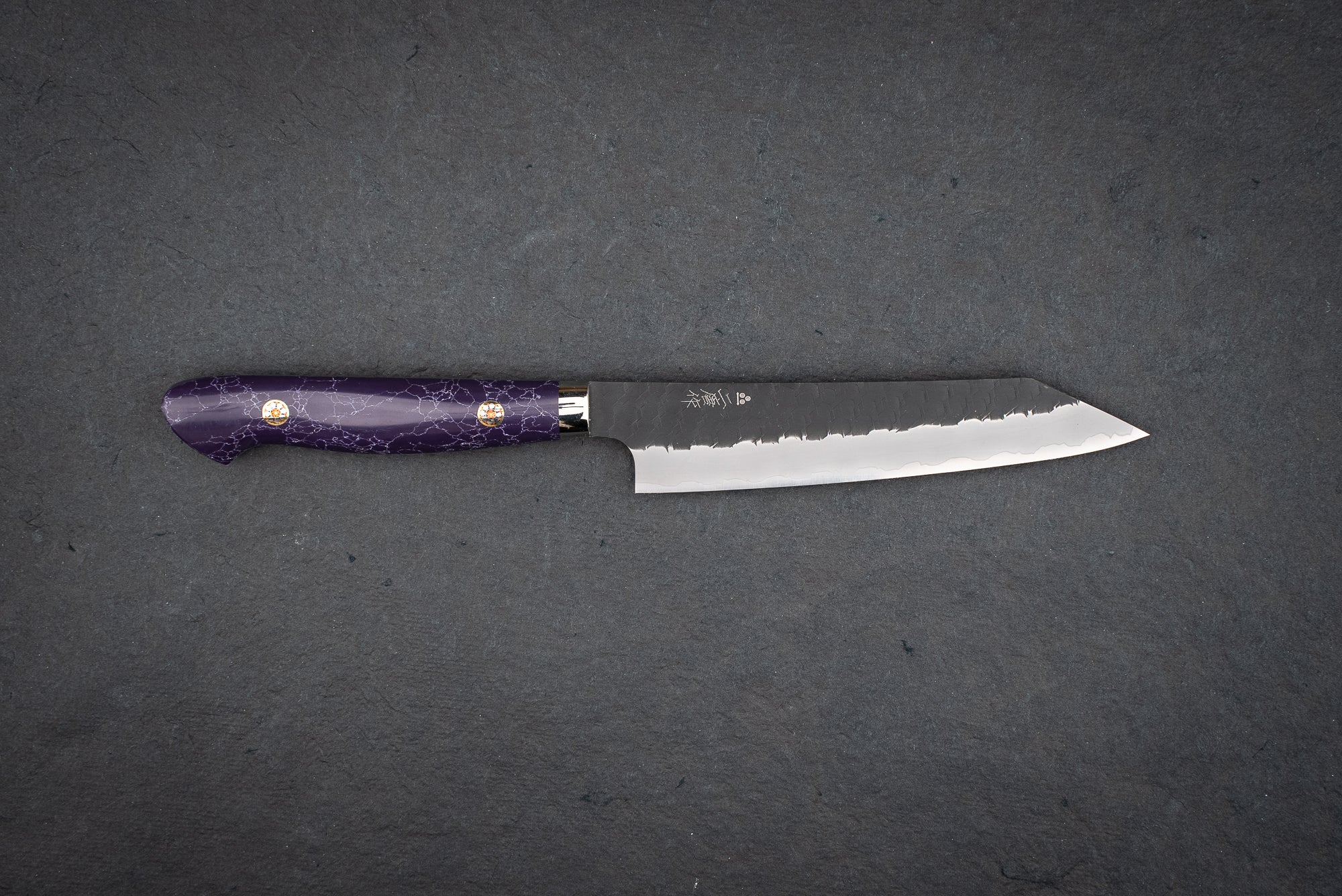 Nigara SG2 Kurouchi Tsuchime Western Kiritsuke Petty 150mm from Nigara Hamono