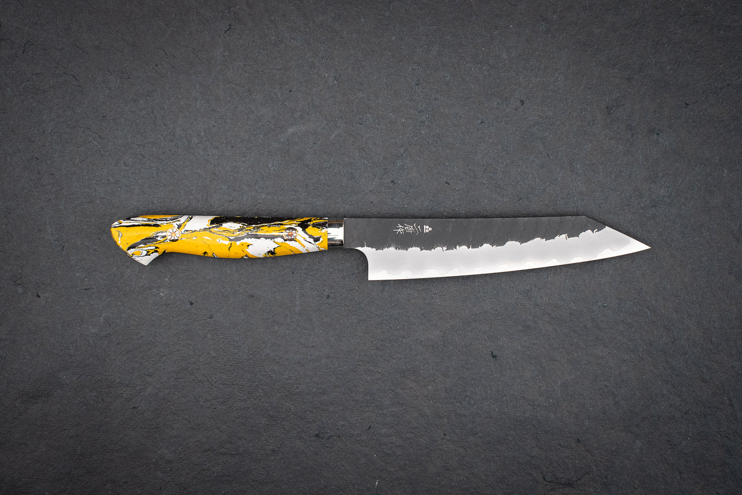 Nigara SG2 Kurouchi Tsuchime Western Kiritsuke Petty 150mm from Nigara Hamono