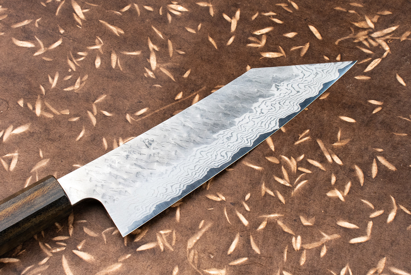Nigara VG10 Tsuchime Damascus Bunka 180mm from Nigara Hamono