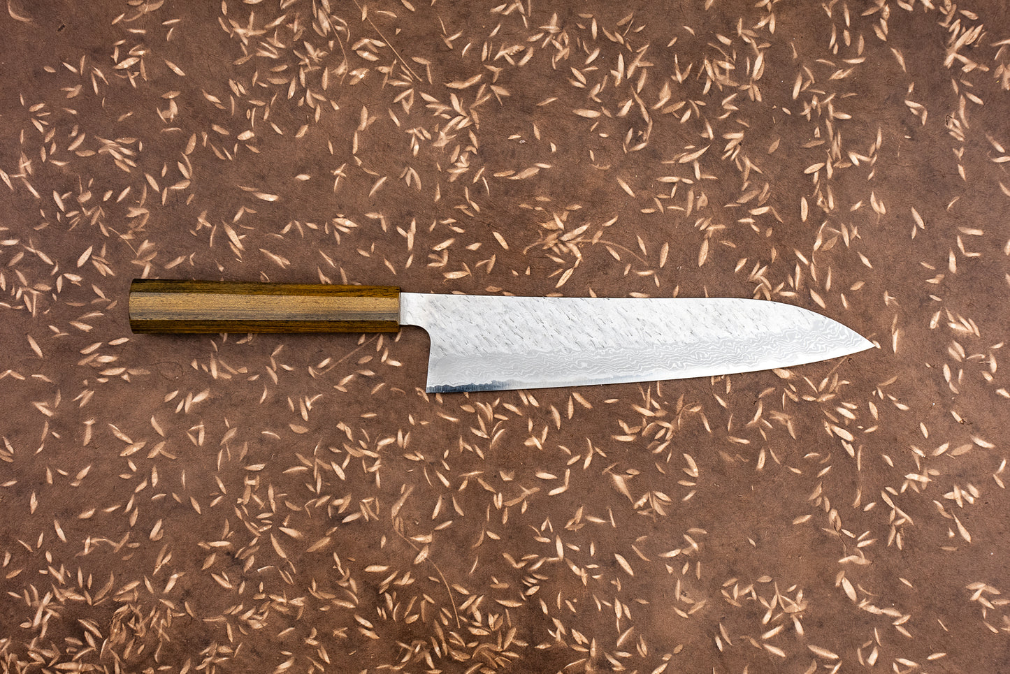 Nigara VG10 Tsuchime Damascus Gyuto 240mm from Nigara Hamono