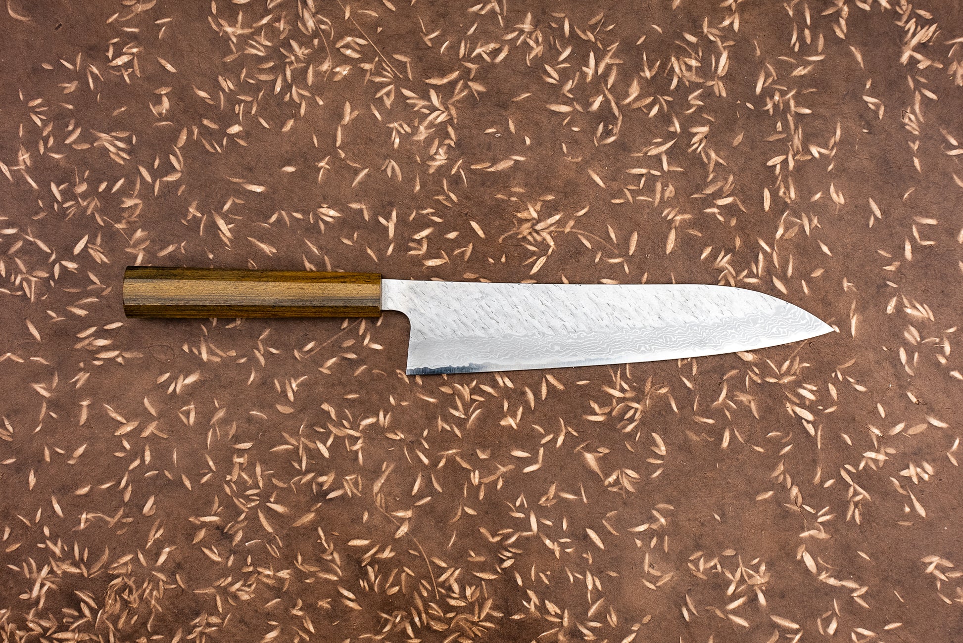 Nigara VG10 Tsuchime Damascus Gyuto 240mm from Nigara Hamono