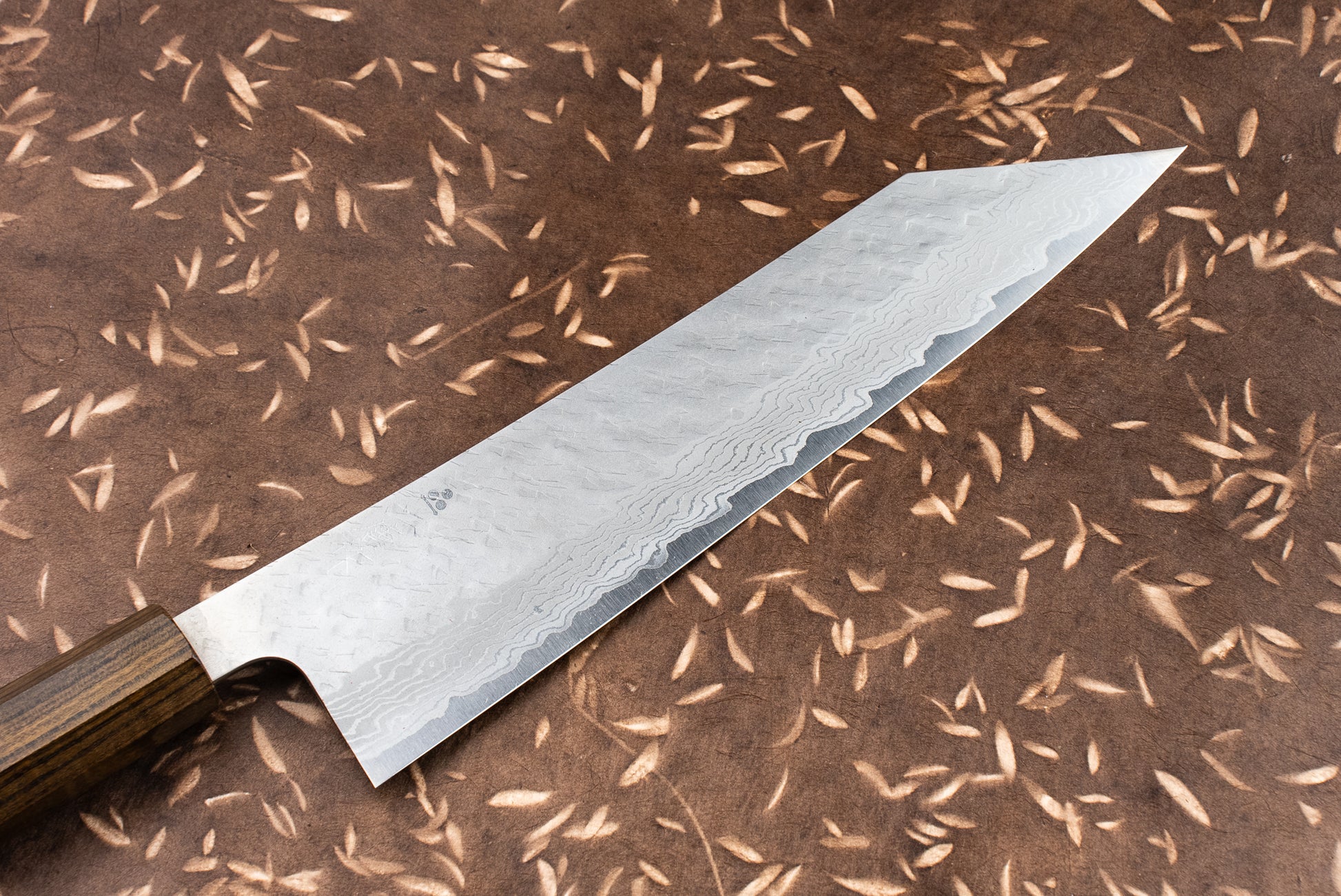 Nigara VG10 Tsuchime Damascus Kiritsuke Gyuto 210mm from Nigara Hamono
