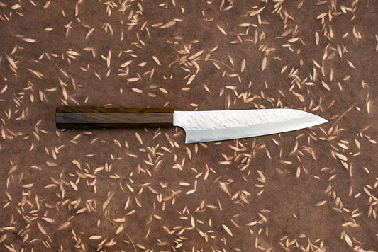 Nigara VG10 Tsuchime Damascus Petty 150mm from Nigara Hamono