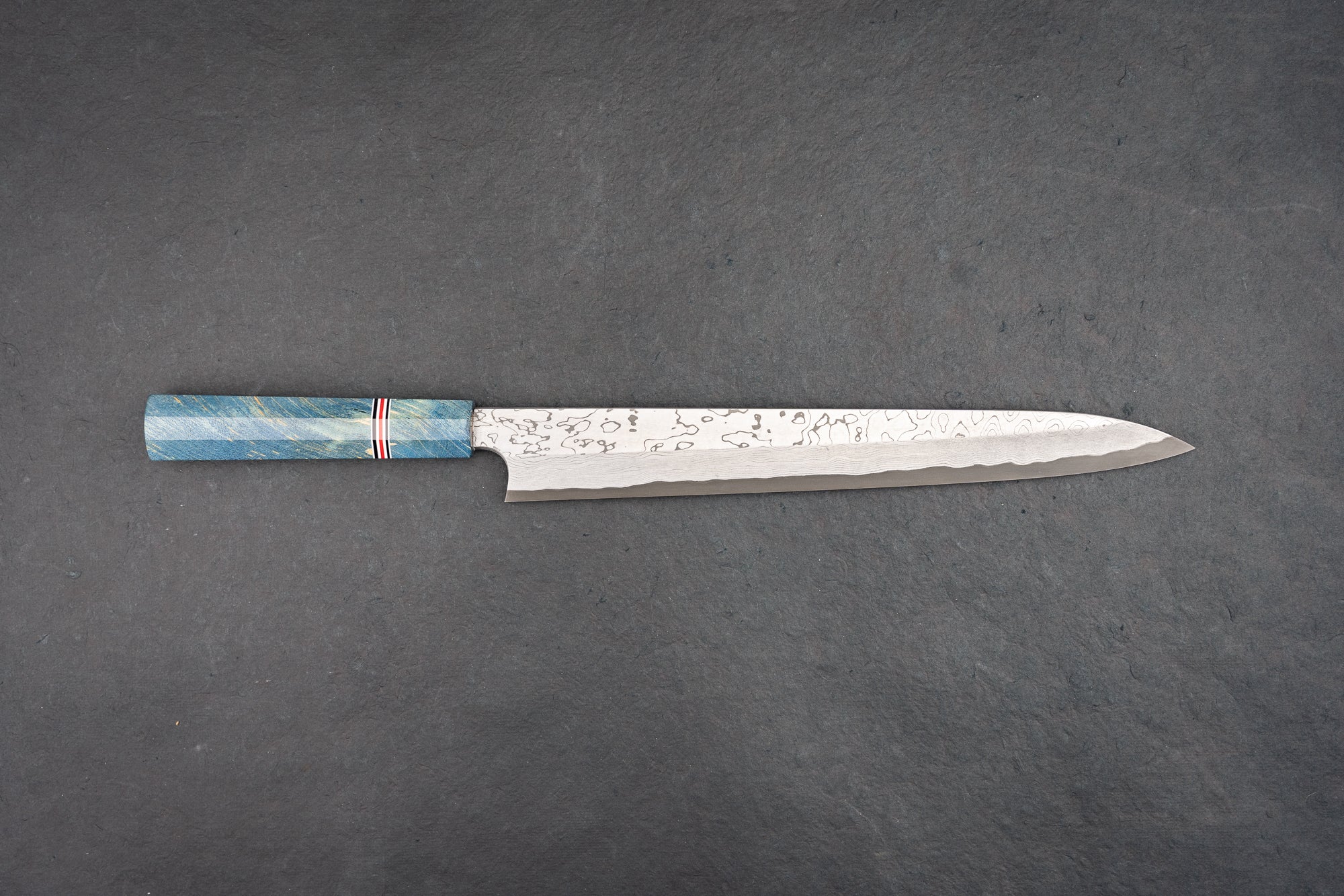 Nigara Aogami Kurozome Damascus Yanagiba 300mm from Nigara Hamono