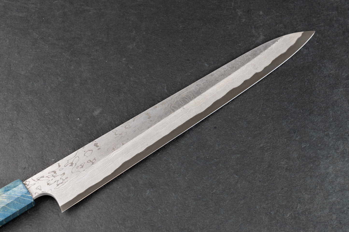 Nigara Aogami Kurozome Damascus Yanagiba 300mm from Nigara Hamono