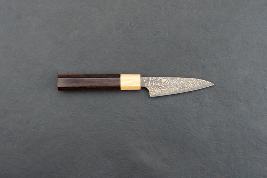 Takeshi Saji VG10W Shinchu Damascus Wa Petty 90mm from Takeshi Saji