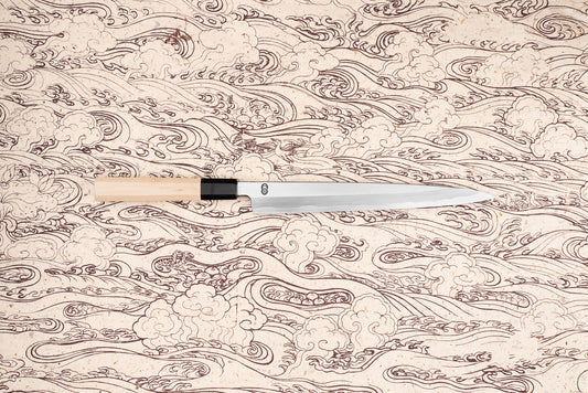 Sakai Kikumori Kikuzuki Kasumi Yanagiba 240mm from Sakai Kikumori