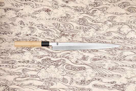 Sakai Kikumori Kikuzuki Kasumi Yanagiba 300mm from Sakai Kikumori