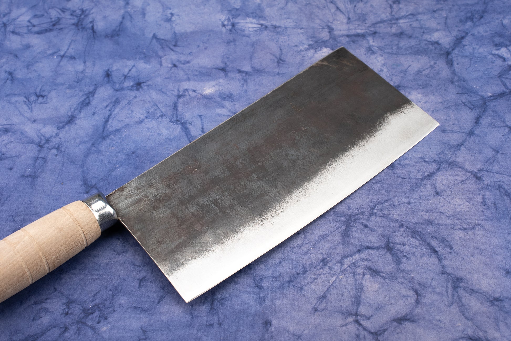 Sentan Shirogami Stainless Kurouchi Chinese Cleaver 200mm from Sentan