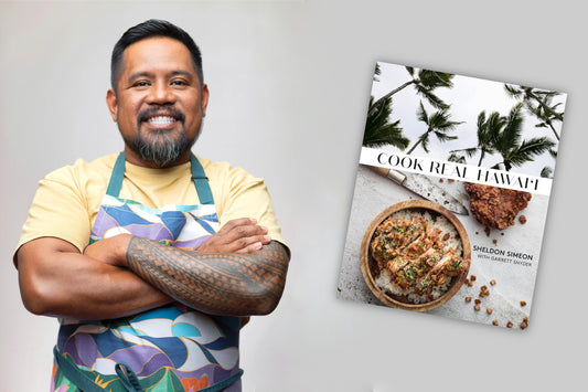 Séance de dédicaces avec Sheldon Simeon + livre de cuisine Cook Real Hawai'i