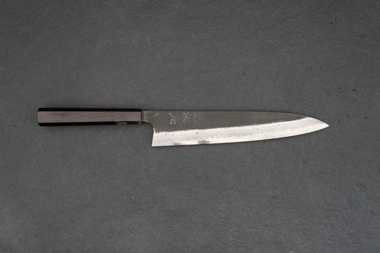 Hatsukokoro Shinkiro AS Kurouchi Damascus Gyuto 240mm from Hatsukokoro