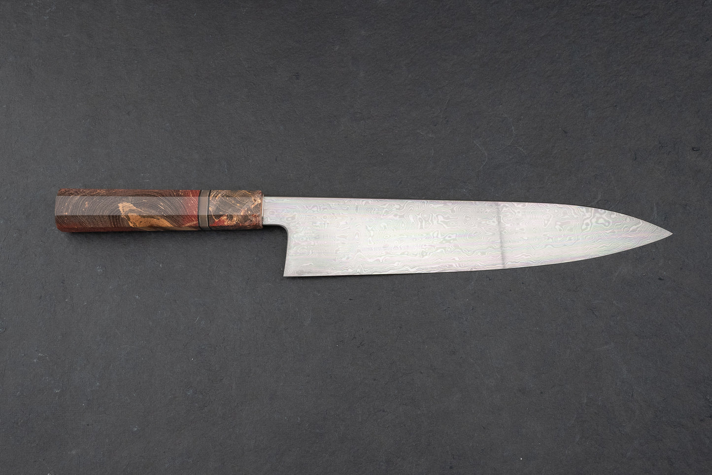 Shoichi Hashimoto x Naohito Myojin Shinryoku Coreless Damascus Gyuto 240mm from Shoichi Hashimoto