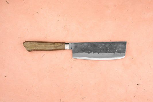 Tadafusa Nashiji Western Walnut Nakiri 150mm from Tadafusa