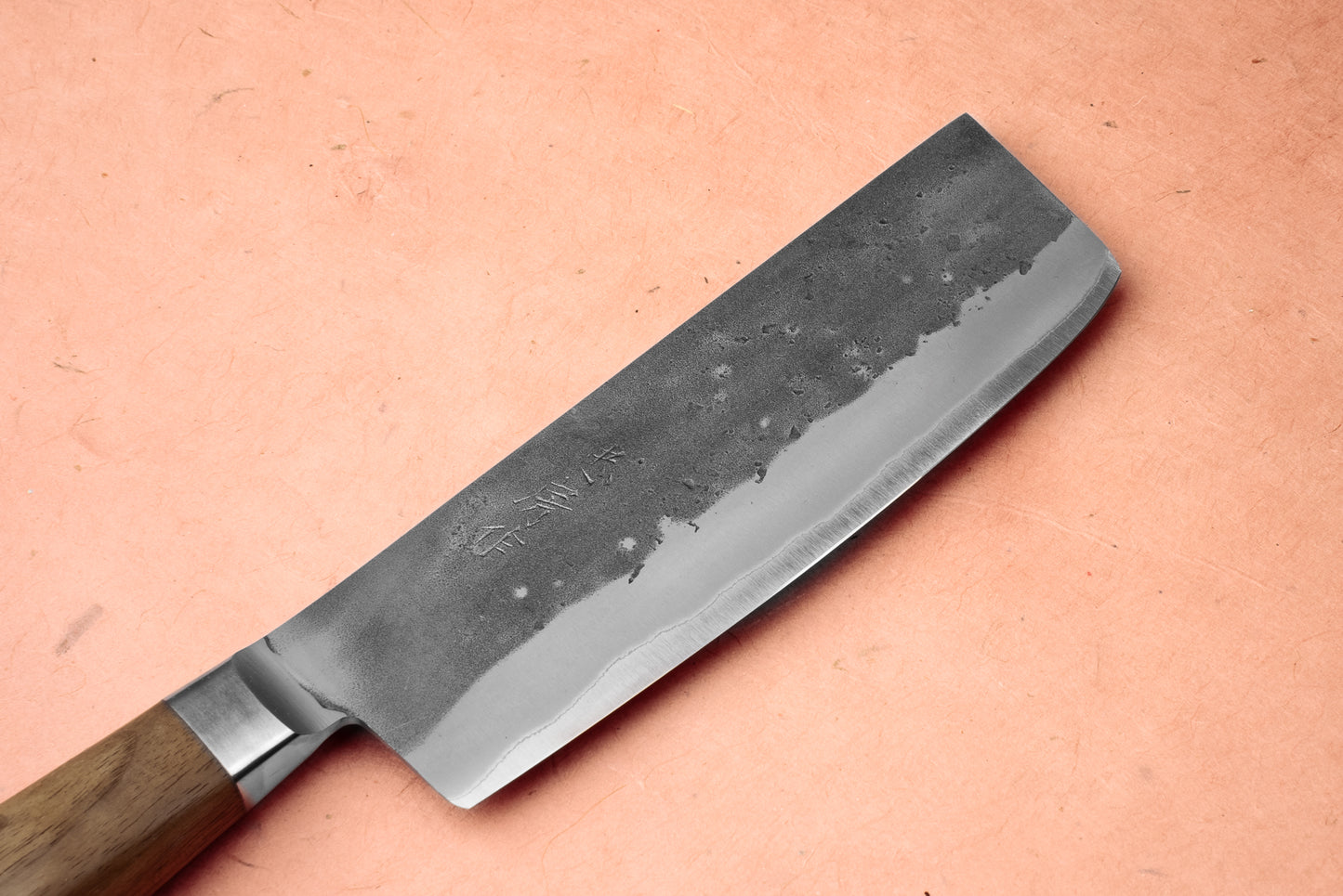 Tadafusa Nashiji Western Walnut Nakiri 150mm from Tadafusa