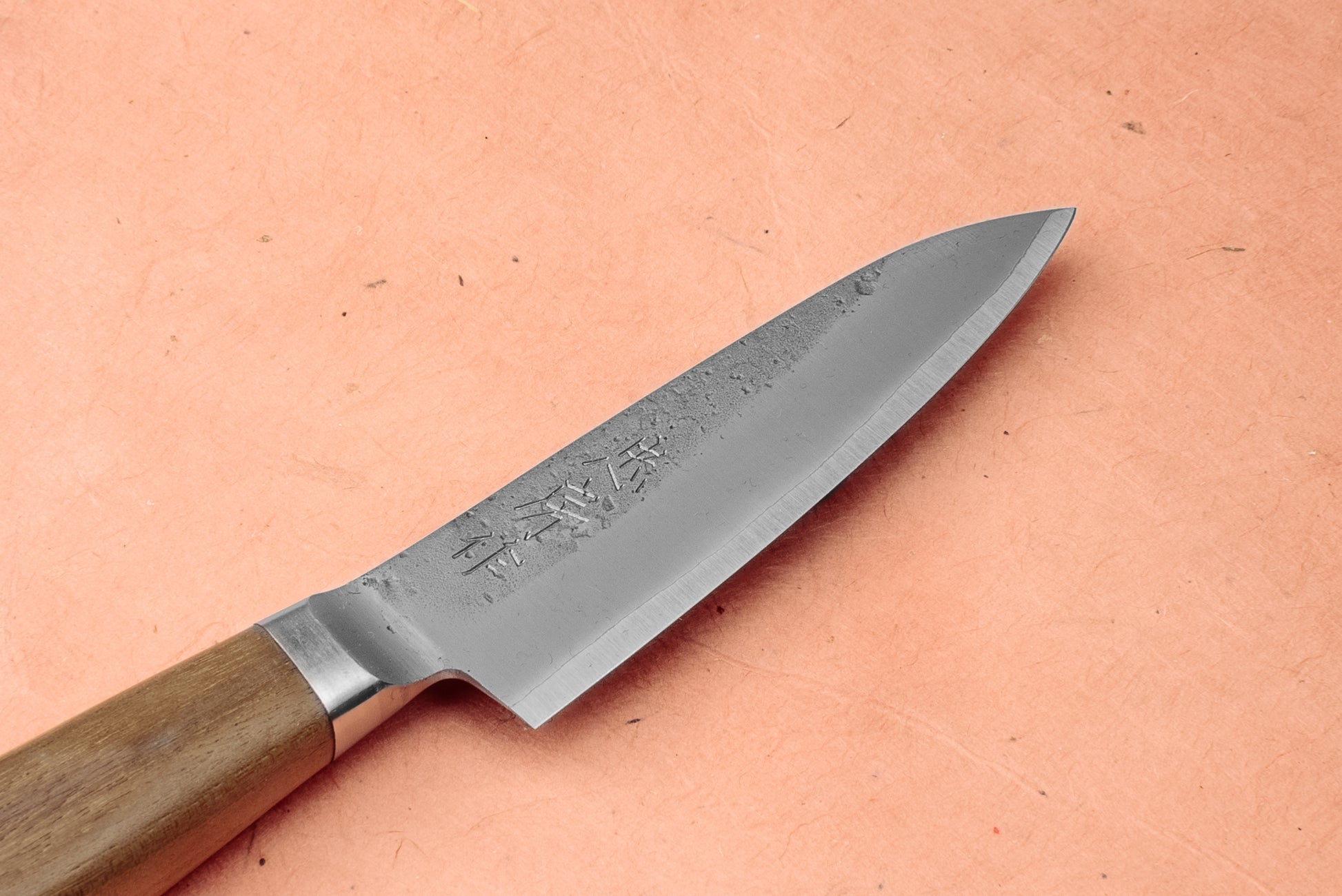 Tadafusa Nashiji Western Walnut Petty 90mm from Tadafusa