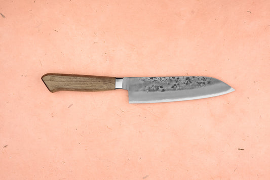 Tadafusa Nashiji Western Walnut Santoku 170mm from Tadafusa