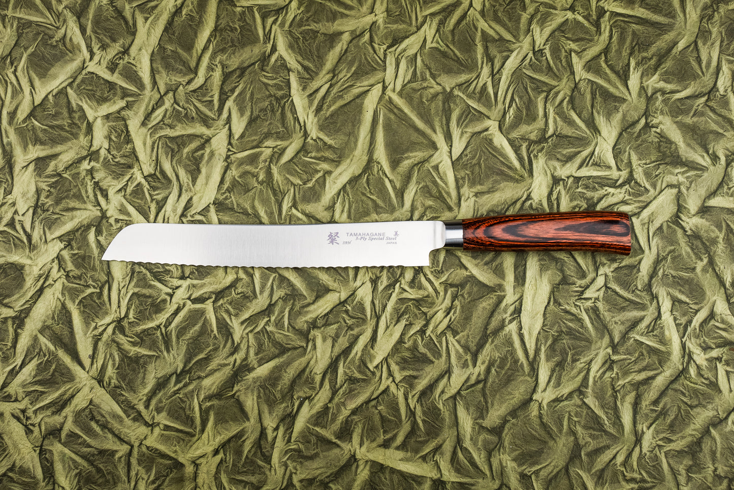 Tamahagane San Bread Knife 230mm SN-1118 from Tamahagane