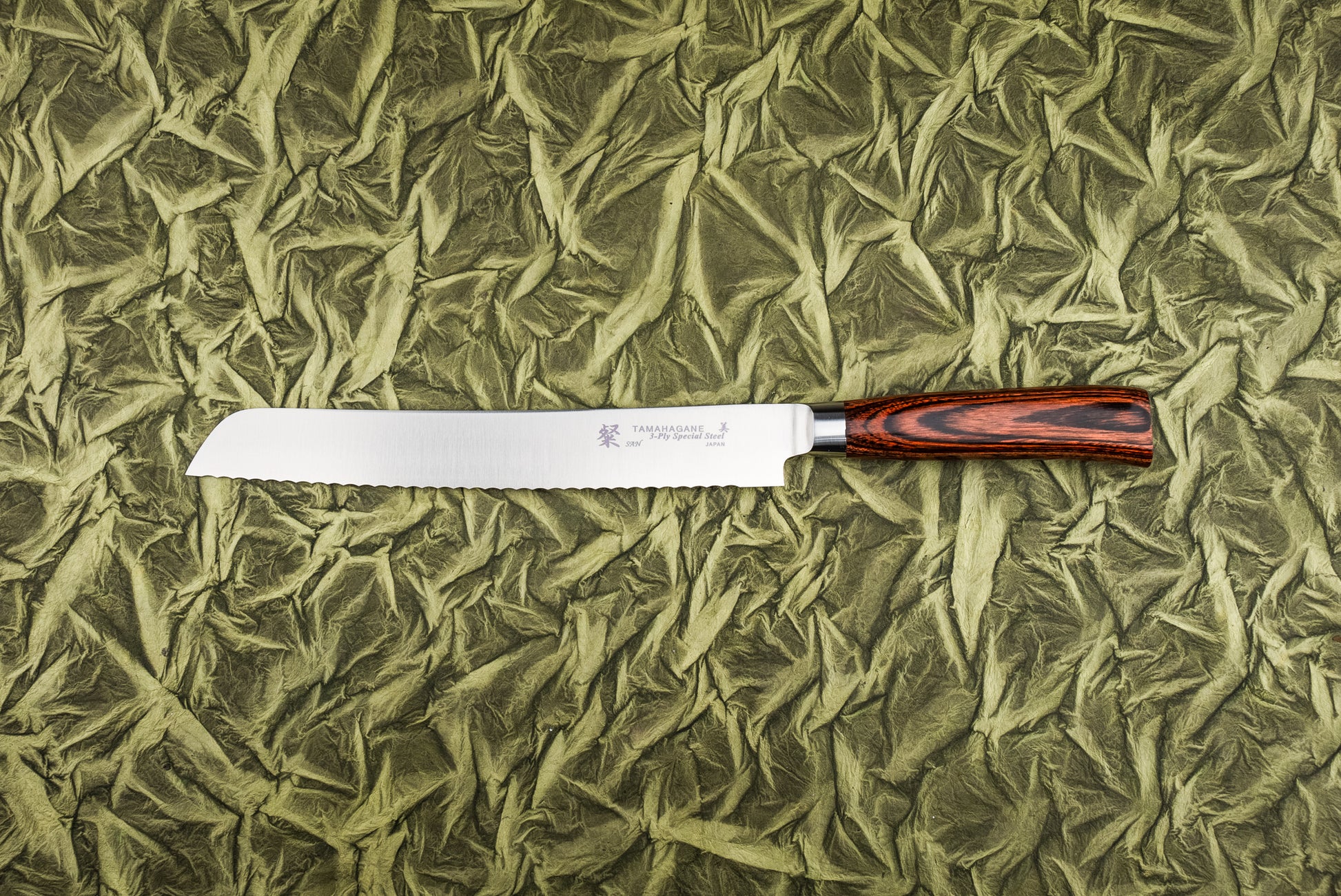 Tamahagane San Bread Knife 230mm SN-1118 from Tamahagane
