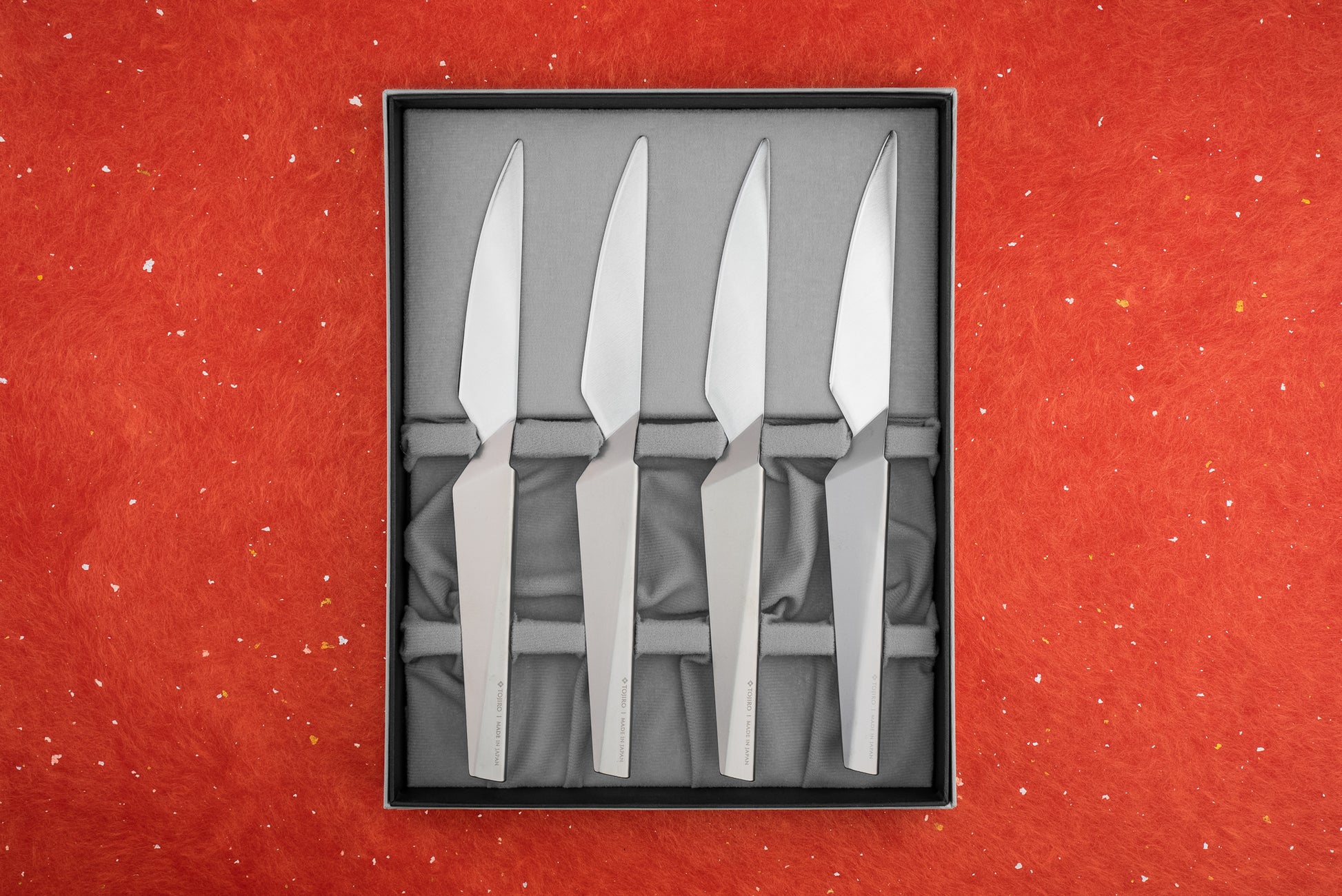 TOJIRO ORIGAMI Steak Knife Set from Tojiro