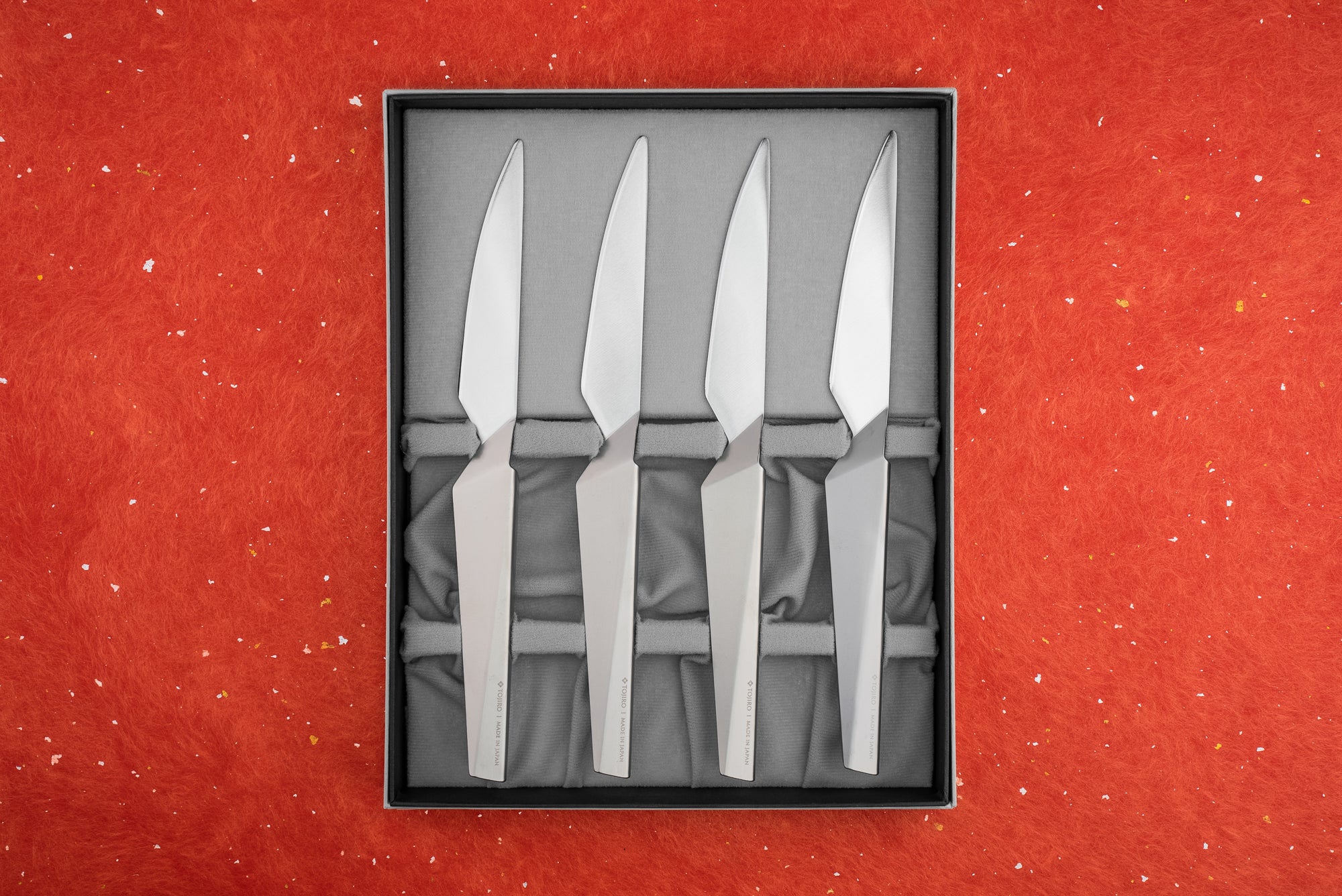 TOJIRO ORIGAMI Steak Knife Set from Tojiro