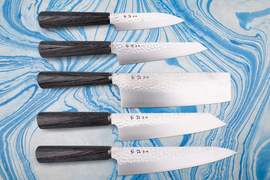 Ensemble de 5 couteaux Touroku Sakai Gekka