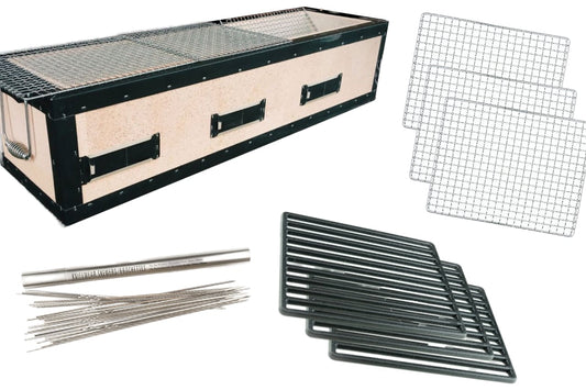 Kaginushi Konro Large Yakitori Grill - BQ-8T + Upgrade Kit from Kaginushi Kogyo