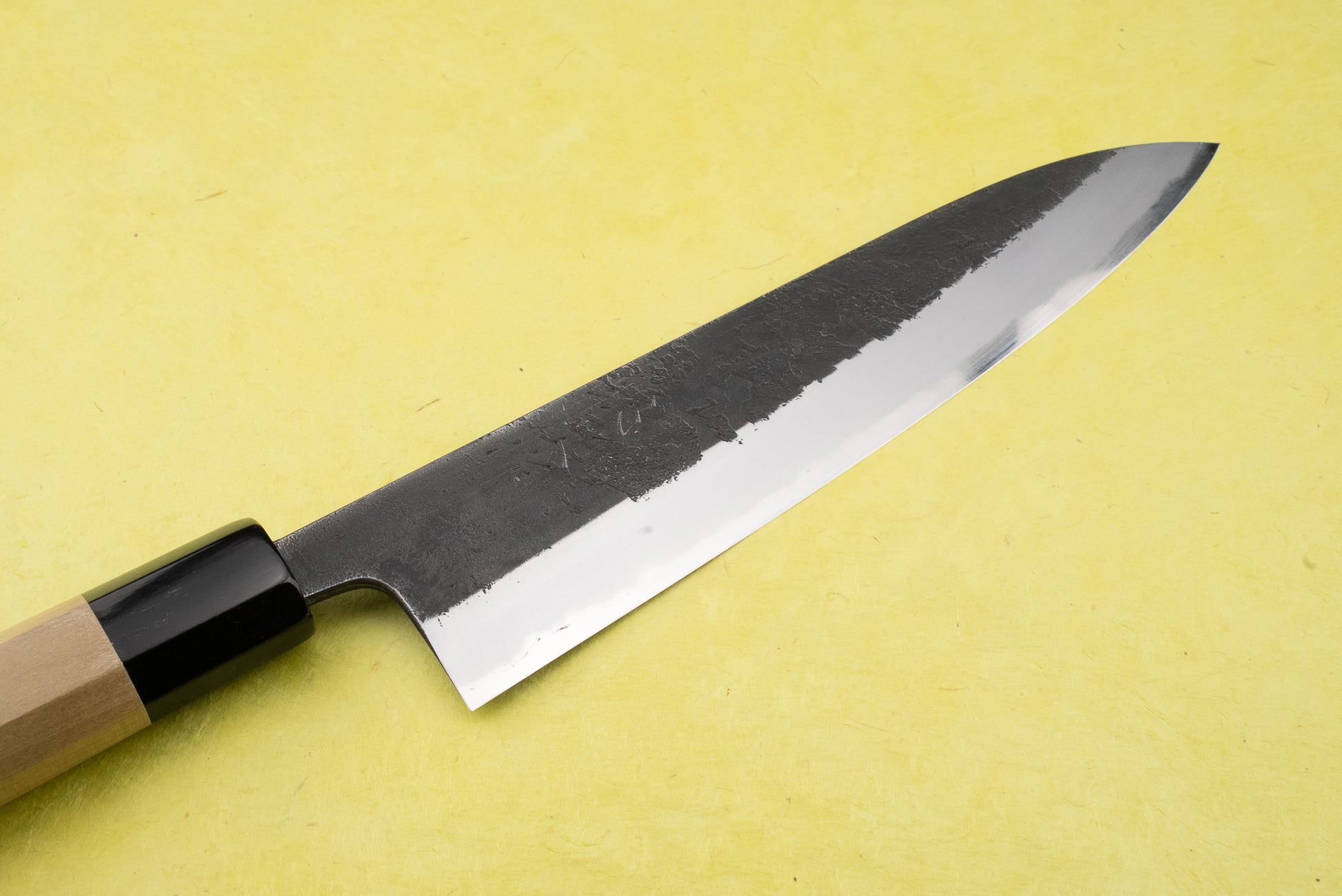 Toshihiro Wakui Aogami Honsanmai Kurouchi Nashiji Gyuto 210mm from Toshihiro Wakui