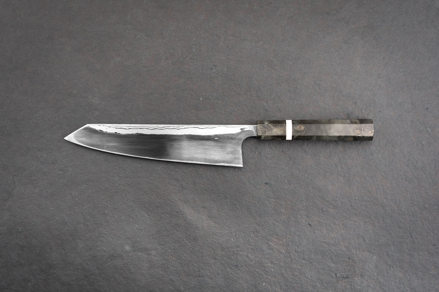 Yoshihiro Yauji Aogami Suminagashi Single Bevel Kiritsuke Gyuto 210mm from Yauji