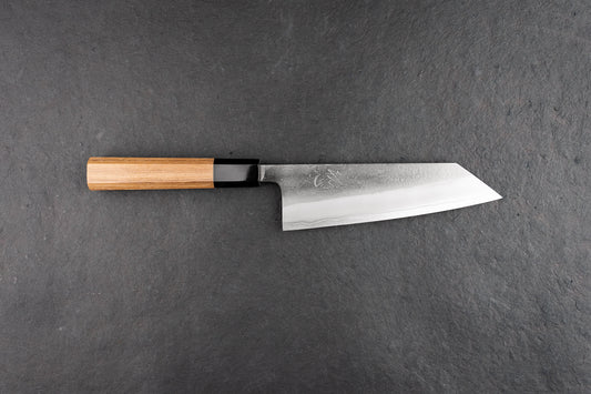 Yoshikane Shirogami Stainless Nashiji Bunka 165mm from Yoshikane