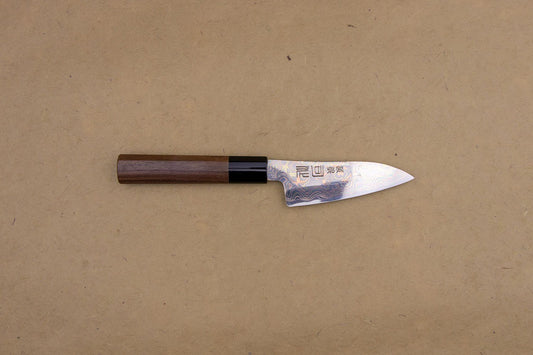 Tsukasa Hinoura VS2 Colour Damascus Petty 120mm from Tsukasa Hinoura