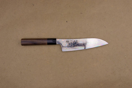 Tsukasa Hinoura VS2 Colour Damascus Petty 150mm from Tsukasa Hinoura