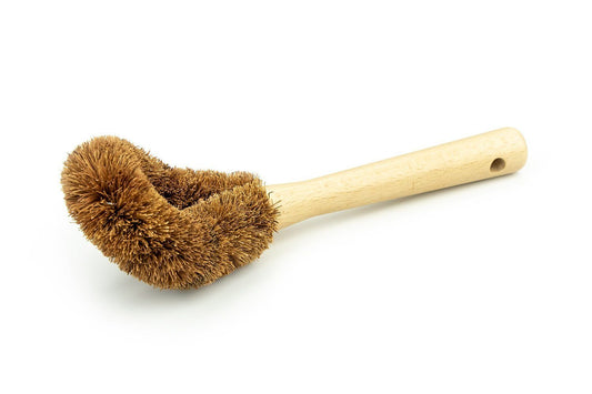 Knifewear Tawashi Scrubbing Brush on a stick from Knifewear