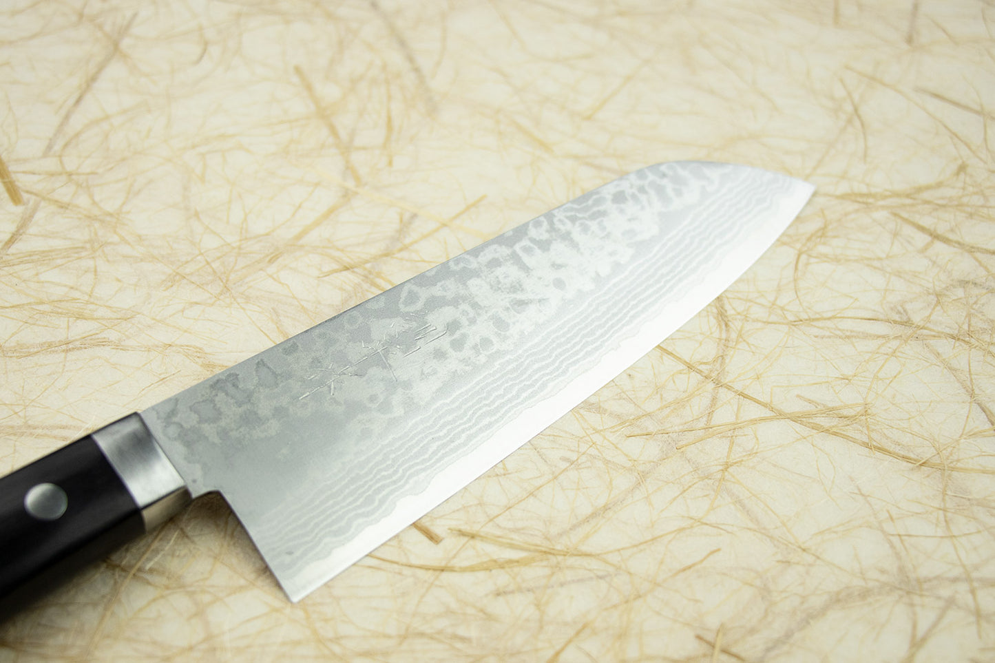 Masutani VG10 Damascus Western Santoku 165mm from Masutani